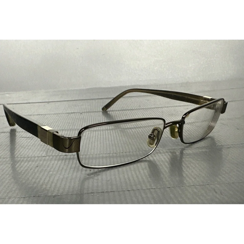 Coach New York Women Glasses Frame Bronze Tone Eyeglasses 52[]16 135